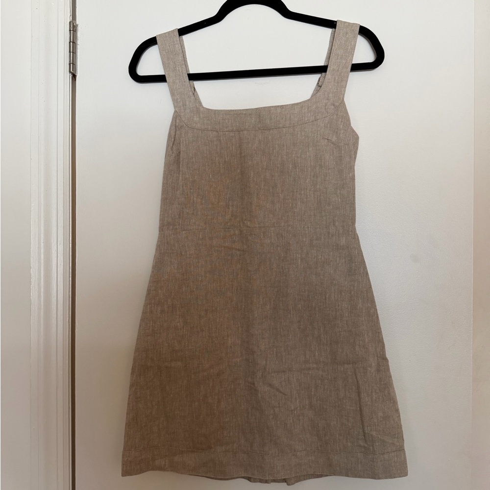 NWT Abercrombie & Fitch Beige Mini Dress